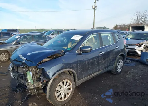 2015 Nissan Rogue S from USA, damaged, VIN KNMAT2MT1FP539190